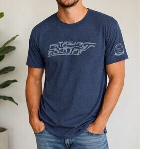 Mason Jar Label Tennessee State Outline Unisex Graphic T Shirt Small
